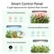 Indoor Hydroponic Growing System with LED Grow Light, Quiet Smart Water Pump, 5 Pods, Automatic Timer, Perfect for Herbs, Vegetables and Fruits